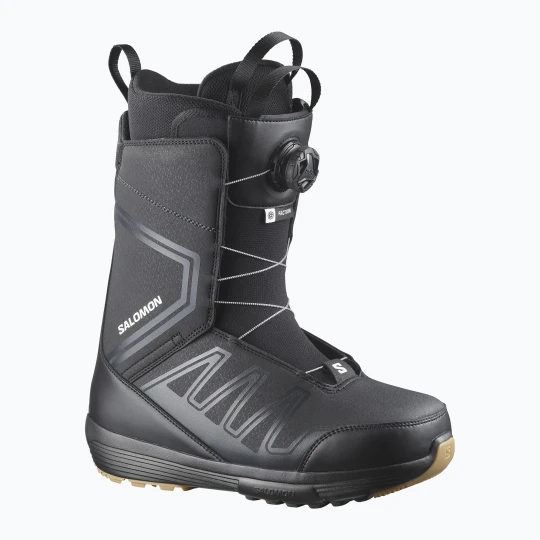 Obrázek produktu Pánské snowboardové boty Salomon Faction Boa black / black / black