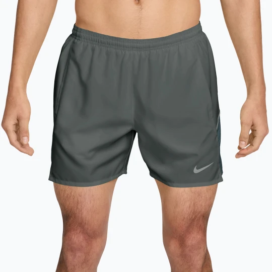 Obrázek produktu Pánské šortky Nike Miler Dri-Fit Brief Lined 5" camo green / mineral slate