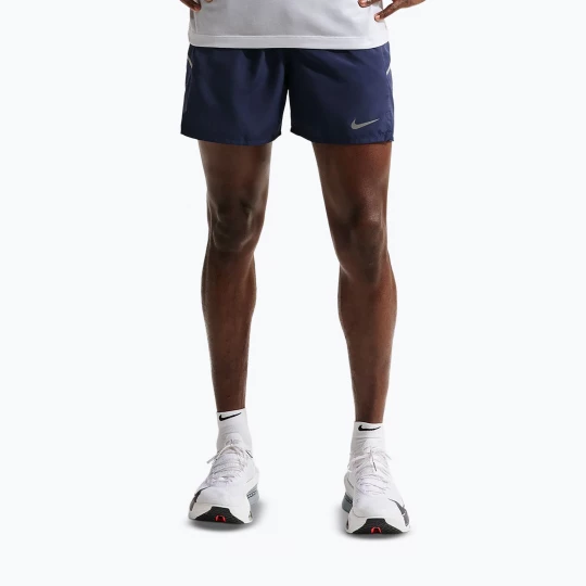 Obrázek produktu Pánské šortky Nike Miler Dri-Fit Brief Lined 5" midnight navy Námořnická modř
