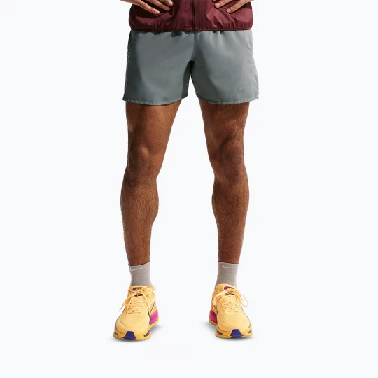 Obrázek produktu Pánské šortky Nike Miler Dri-Fit Brief Lined 5" smoke grey / smoke grey