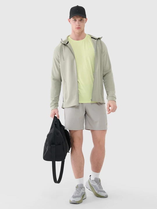 Obrázek produktu Pánské sportovní rychleschnoucí kraťasy - khaki 4F