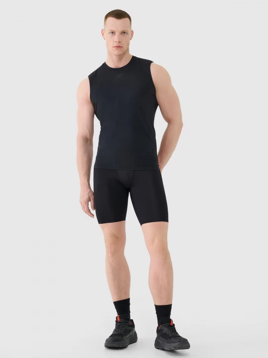 Obrázek produktu Pánské sportovní rychleschnoucí kraťasy slim - černé 4F