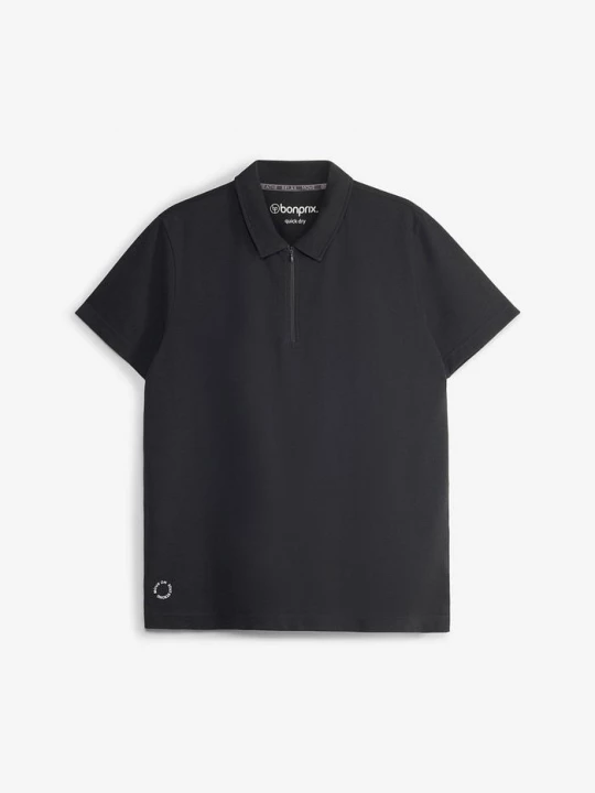 Obrázek produktu Pánské sportovní tričko polo se zipem, rychleschnoucí BonPrix