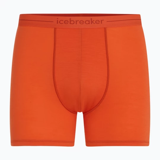 Obrázek produktu Pánské termo boxerky Icebreaker Anatomica fervid oranžová
