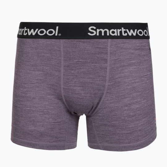 Obrázek produktu Pánské termo boxerky Smartwool Merino Boxer Brief Boxed purple storm heather fialová
