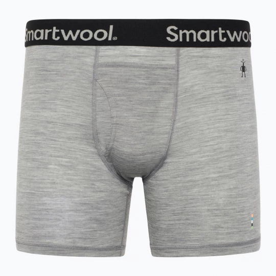 Obrázek produktu Pánské termo boxerky Smartwool Merino Boxer Brief light gray heather šedá