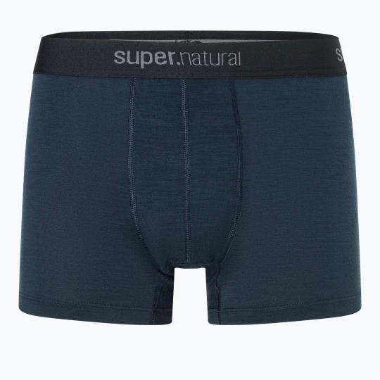 Obrázek produktu Pánské termo boxerky super.natural Tundra 175 2 páry blueberry / blueberry Námořnická modř