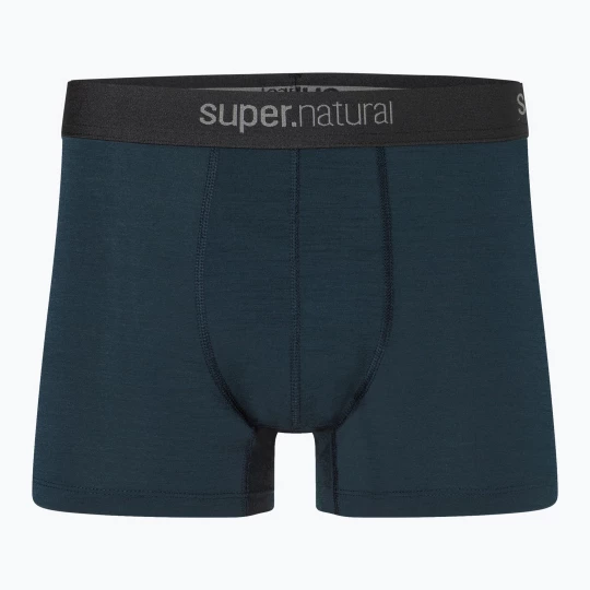 Obrázek produktu Pánské termo boxerky super.natural Tundra 175 blueberry Zelená