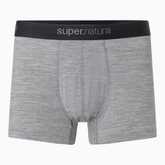 Obrázek produktu Pánské termo boxerky super.natural Tundra 175 cashmere grey melange