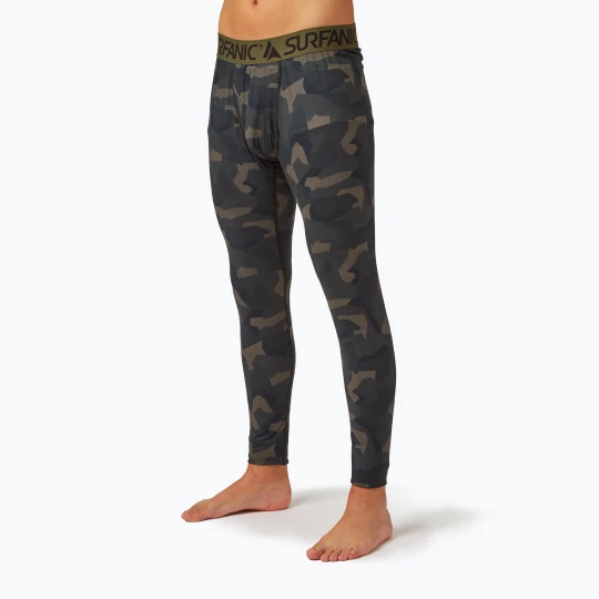 Obrázek produktu Pánské termo kalhoty Surfanic Bodyfit Limited Edition Long John forest geo camo Námořnická modř