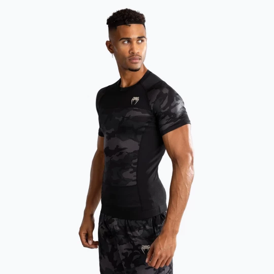 Obrázek produktu Pánské tílko rashguard Venum G-Fit Air Men'S Short Sleeve Rashguard digital urban camo Černá