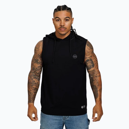 Obrázek produktu Pánské tílko tank top Pitbull Hilltop Hooded Sleeveless black