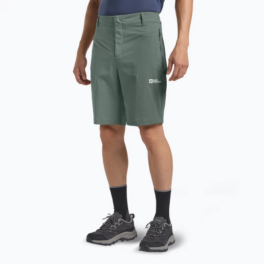 Obrázek produktu Pánské trekingové šortky Jack Wolfskin Hikeout slate green