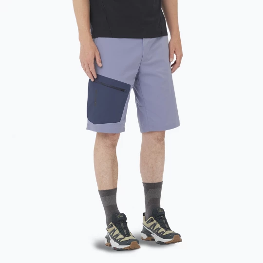 Obrázek produktu Pánské trekové šortky Salomon Outerpath Utility blue granite / blue nights fialová