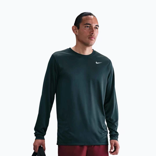 Obrázek produktu Pánské tréninkové tričko Longsleeve Nike Dri-FIT Legend seaweed / matte silver Zelená