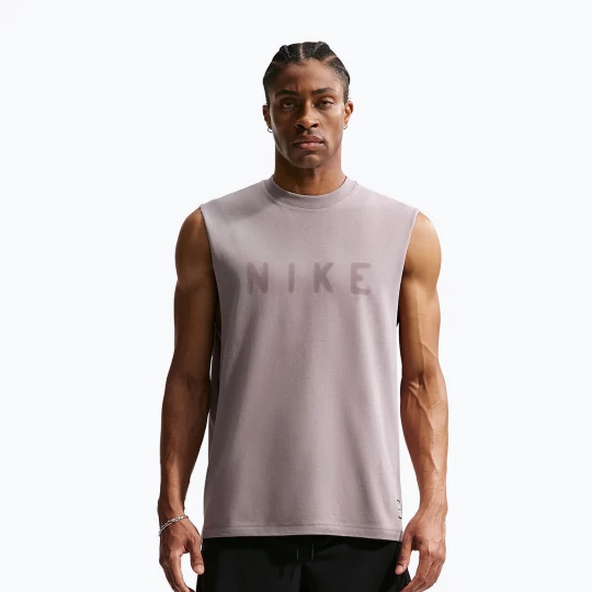 Obrázek produktu Pánské tréninkové tričko Nike Athletic Club Dri-Fit light violet ore / light violet ore Růžová