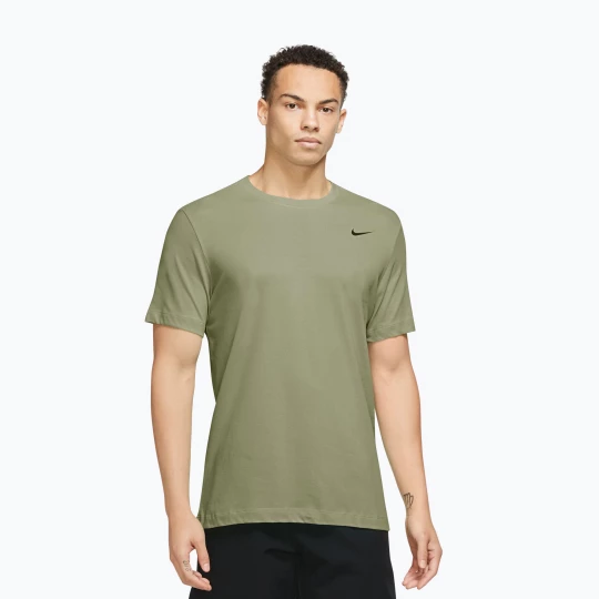 Obrázek produktu Pánské tréninkové tričko Nike Dri-FIT dusty olive / black Zelená
