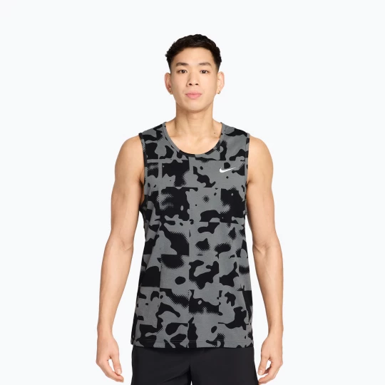 Obrázek produktu Pánské tréninkové tričko Nike Hyverse Dri-Fit TT smoke grey / black / white