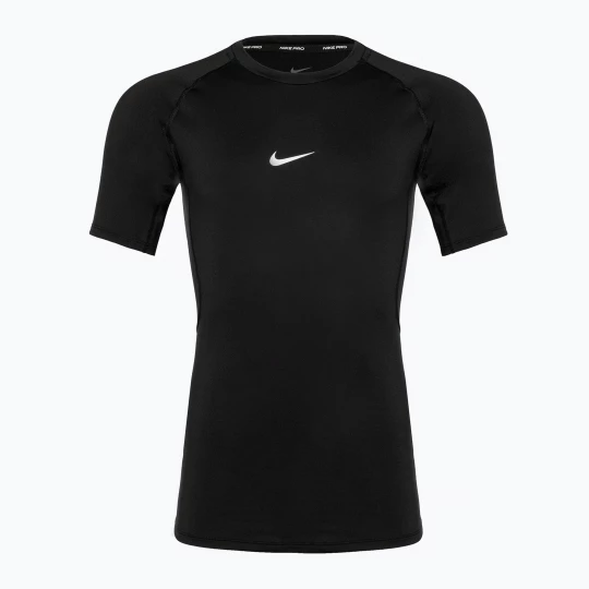 Obrázek produktu Pánské tréninkové tričko Nike Pro Dri-Fit Tight SS Fitness černá / bílá