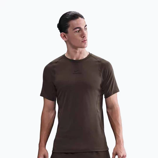 Obrázek produktu Pánské tréninkové tričko Nike Pro Training Dri-Fit baroque brown / black