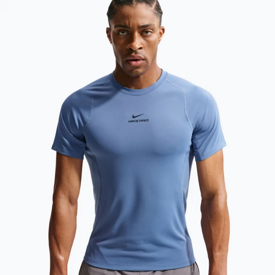 Obrázek produktu Pánské tréninkové tričko Nike Pro Training indigo storm / black Námořnická modř