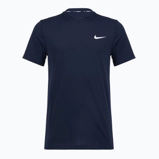 Obrázek produktu Pánské tréninkové tričko Nike Strength S&C Dri-Fit navy / white Námořnická modř