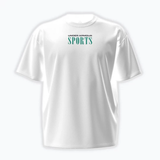 Obrázek produktu Pánské tréninkové tričko Under Armour Heavyweight Sports white / midnight navy Bílá