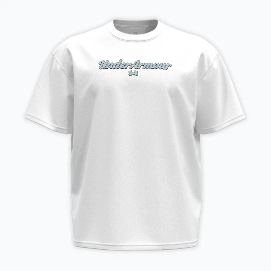 Obrázek produktu Pánské tréninkové tričko Under Armour Heavyweight WM white / blue haze