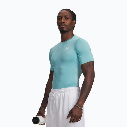 Obrázek produktu Pánské tréninkové tričko Under Armour HG Armour Comp Blue Haze / White