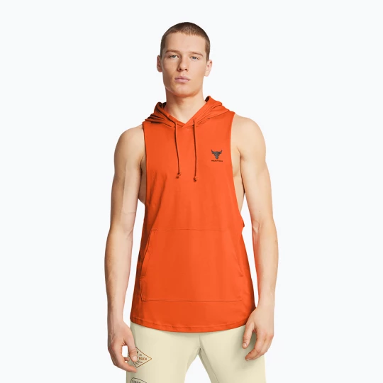 Obrázek produktu Pánské tréninkové tričko Under Armour Project Rock Payoff SL HD orange