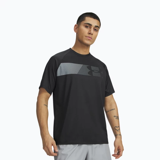 Obrázek produktu Pánské tréninkové tričko Under Armour Tech Graphic Tee black / mod gray