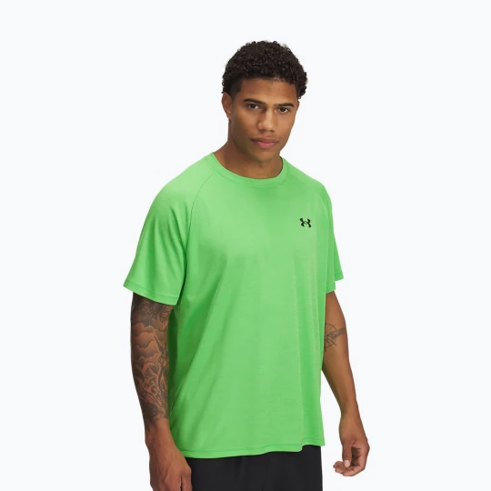 Obrázek produktu Pánské tréninkové tričko Under Armour Tech Textured cyber green / green spark / black Růžová