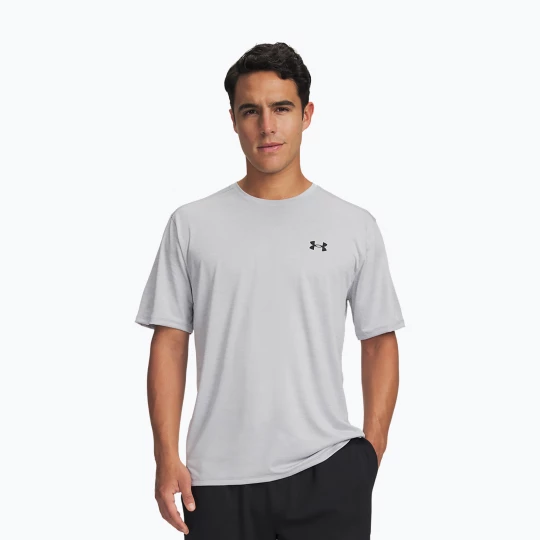 Obrázek produktu Pánské tréninkové tričko Under Armour Tech Vent halo gray / ultimate black šedá