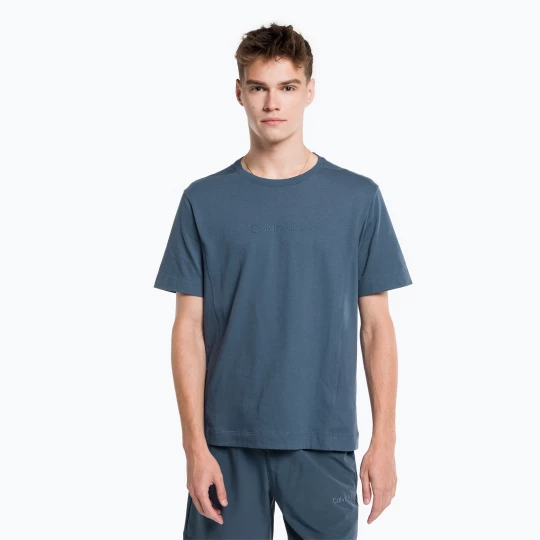 Obrázek produktu Pánské tričko Calvin Klein v pastelově modré barvě