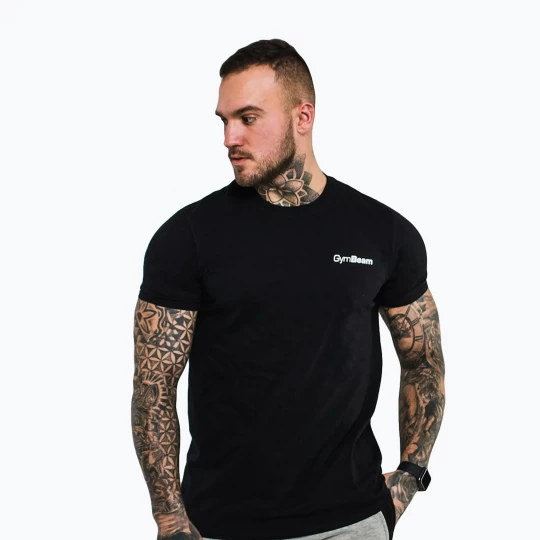 Obrázek produktu Pánské tričko GymBeam Basic black
