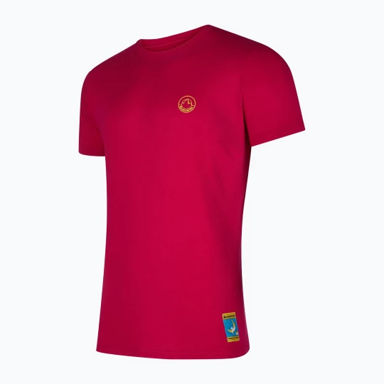 Obrázek produktu Pánské tričko La Sportiva Climbing on the Moon fucsia / giallo Červená