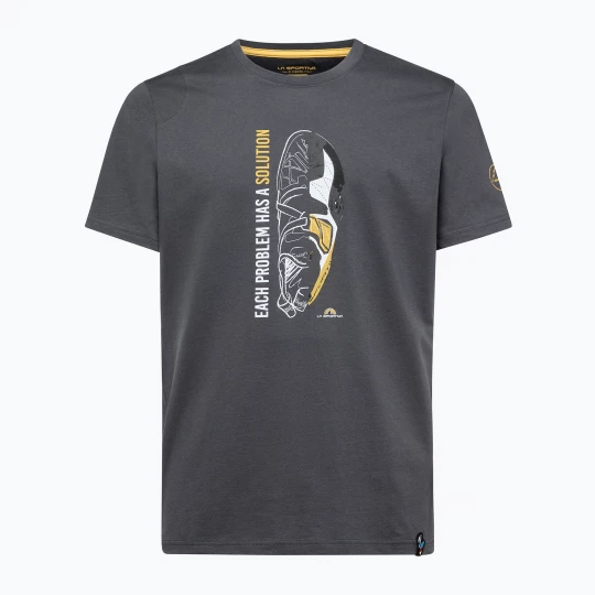 Obrázek produktu Pánské tričko La Sportiva Solution carbon / yellow šedá