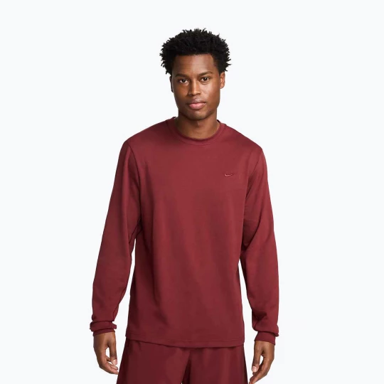 Obrázek produktu Pánské tričko Longsleeve Nike Primary Dri-Fit Versatile dark team red / dark team red