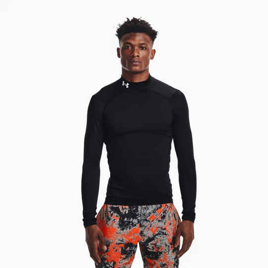 Obrázek produktu Pánské tričko longsleeve Under Armour Comp Mock UA Armour black / white
