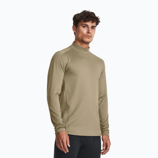 Obrázek produktu Pánské tričko longsleeve Under Armour Tactical Mock CGI Base federal tan / black Zelená