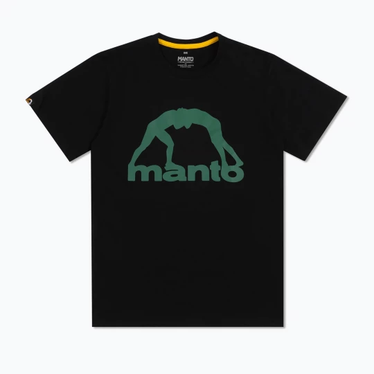 Obrázek produktu Pánské tričko MANTO Vibe 25 black / green