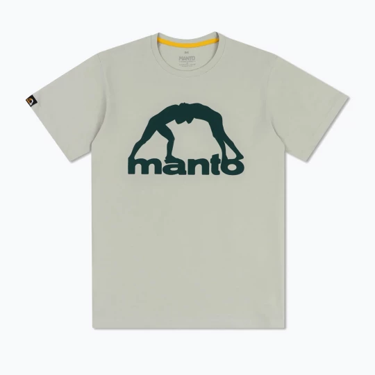 Obrázek produktu Pánské tričko MANTO Vibe 25 light grey / dark green