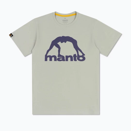 Obrázek produktu Pánské tričko MANTO Vibe 25 light grey / dark purple