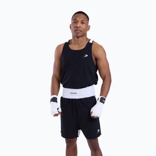 Obrázek produktu Pánské tričko na lezení Boxraw Stevenson Tank 2.0 black / white