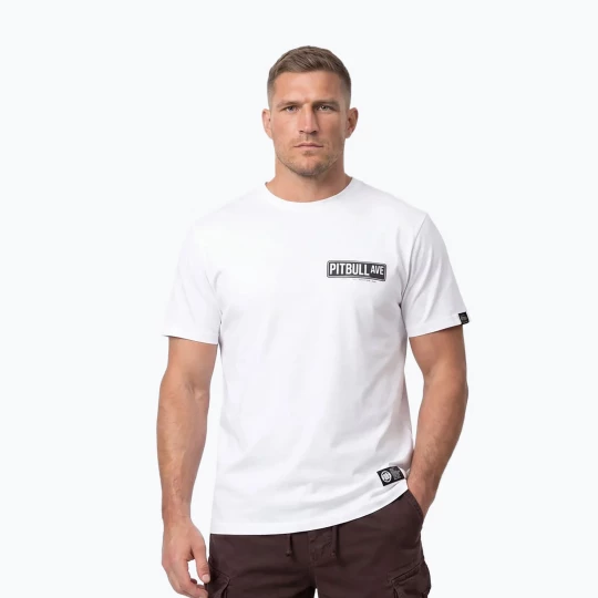 Obrázek produktu Pánské tričko na lezení Pitbull Avenue white