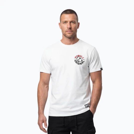 Obrázek produktu Pánské tričko na lezení Pitbull Dog SD white