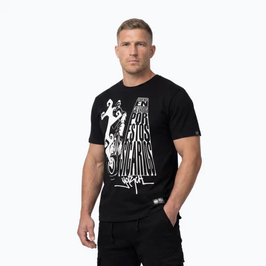 Obrázek produktu Pánské tričko na lezení Pitbull Esqueleto black