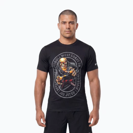 Obrázek produktu Pánské tričko na lezení Pitbull Mesh Jiu Jitsu black