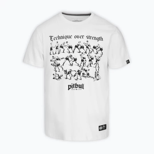 Obrázek produktu Pánské tričko na lezení Pitbull Multisport white