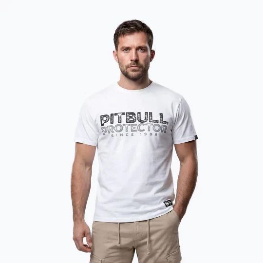 Obrázek produktu Pánské tričko na lezení Pitbull Protector white